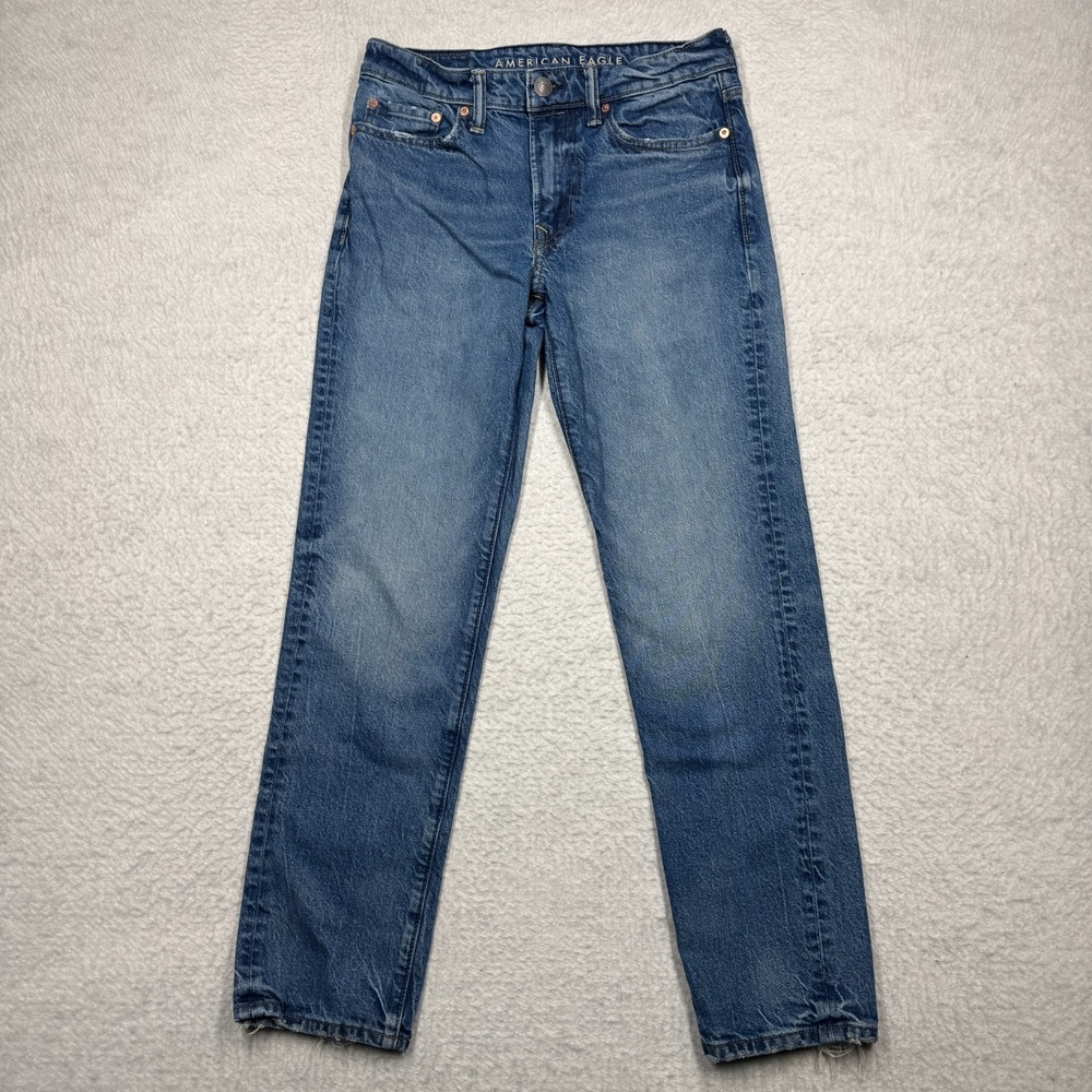 American Eagle Slim Straight‎ Jeans Blue Denim Next Level Flex Men's Size 28x32